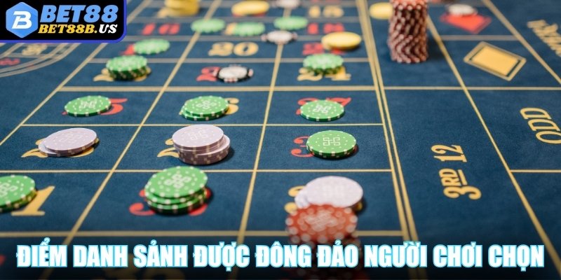Baccarat Bet88 - Hoàn Tiền Cao, Rút Thưởng Nhanh, Chơi Là Mê Điểm danh các sảnh được đông đảo người chơi lựa chọn