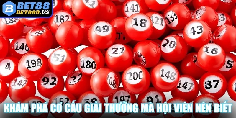 Mega 6/45 Bet88 - Cơ Hội Đổi Đời Chỉ Với Vài Con Số May Mắn Khám phá cơ cấu giải thưởng mà mọi hội viên nên biết